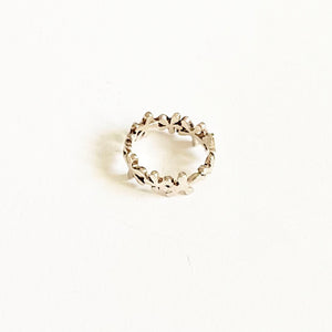 Sterling Silver Daisy Ring 