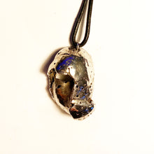 Silvered Battered Barrack Shell on thong
