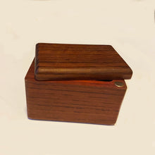 Small Redheart Wooden Lidded Box