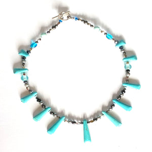 Turquoise Necklace by CMS Jewellery