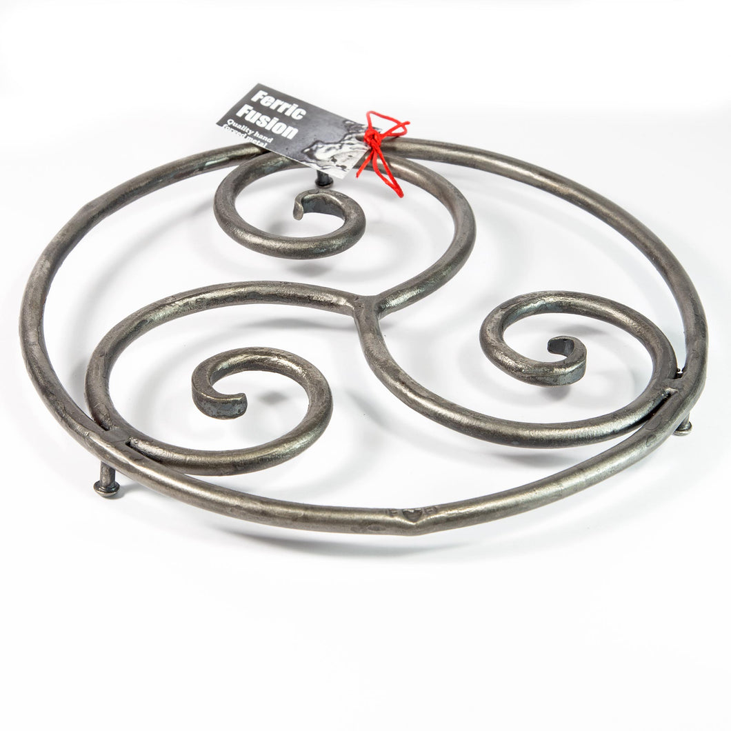 Wrought Iron Spiral Trivet - Large