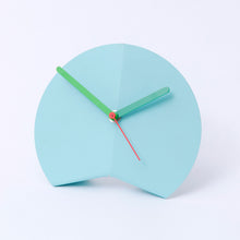 Blue & Green Origami Desk Clock