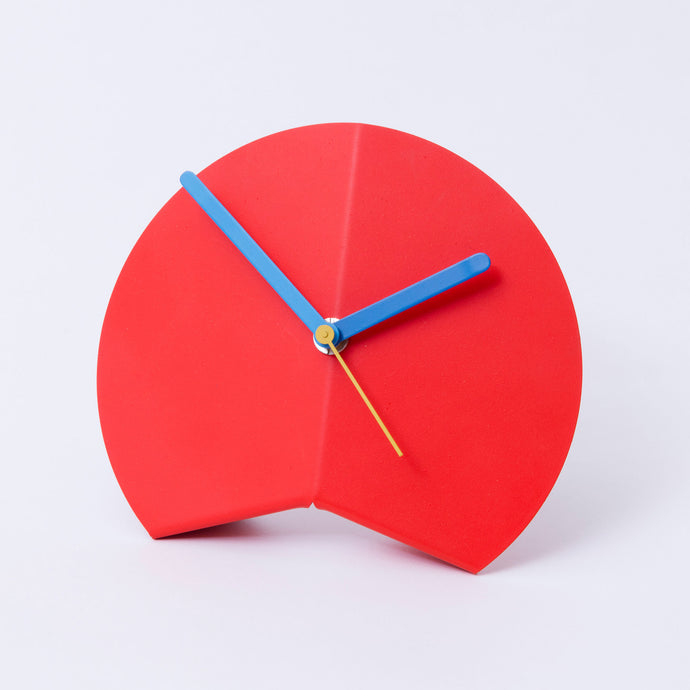Red & Blue Origami Desk Clock 
