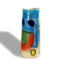 Ceramic Small Bud Vase Vibrant 