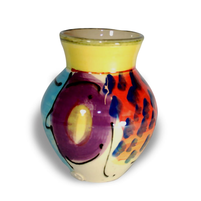 Ceramic Small Oriental Vase - Vibrant by Richard Wilson Ceramics